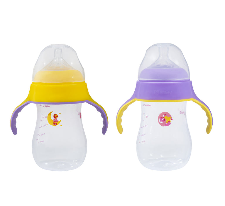 Wide Neck Feeder with Handle BPA FREE and DRIP FREE