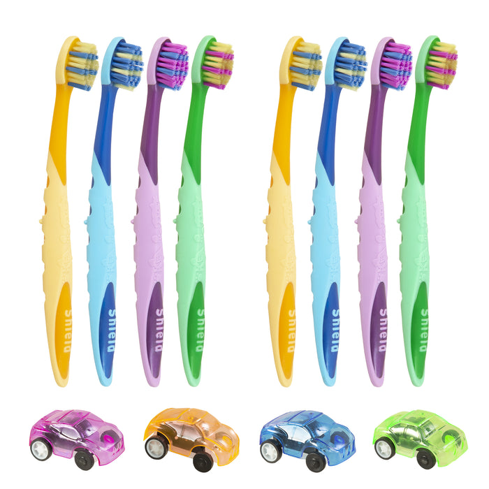 Hippo Toothbrush with Versatile Grip and Playful Design for Kids’ Oral Care - Super Soft Bristles