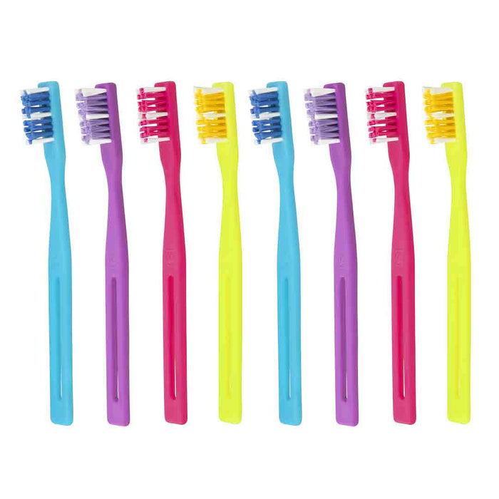 Bio Junior Toothbrush with Extremely Soft Bristles, Best Oral Care for Kids - Super Soft Bristles, Available in 4 colors