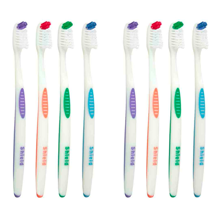 Falcon Toothbrush Family Care with Curved Filaments for Deeper Reach