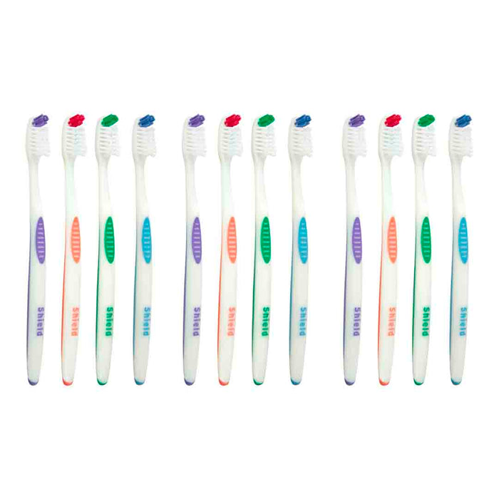 Falcon Toothbrush Family Care with Curved Filaments for Deeper Reach