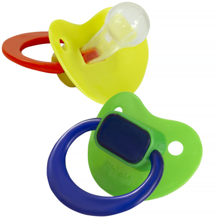 Classic Soother - 6-18 Months | Soothes 95% of Babies | Heart-Shaped BPA-Free Silicone Soothers | Includes Case