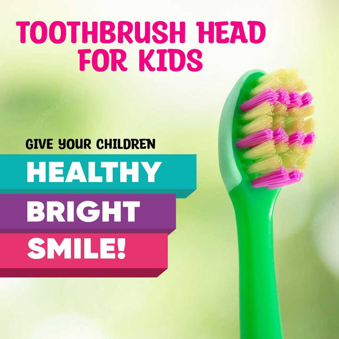 Hippo Toothbrush with Versatile Grip and Playful Design for Kids’ Oral Care - Super Soft Bristles