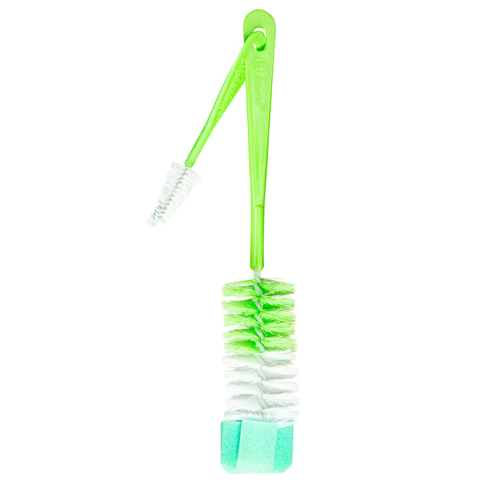 Bottle Cleaning Brush Twin Pack with Sponge Head