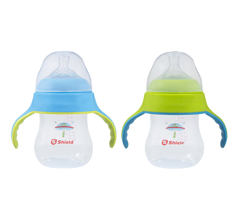 Wide Neck Feeder with Handle BPA FREE and DRIP FREE